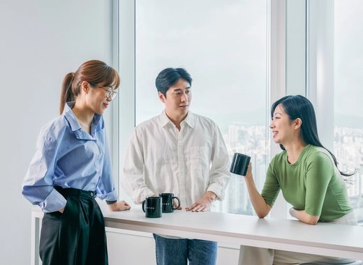 업무에 몰입하는 구성원